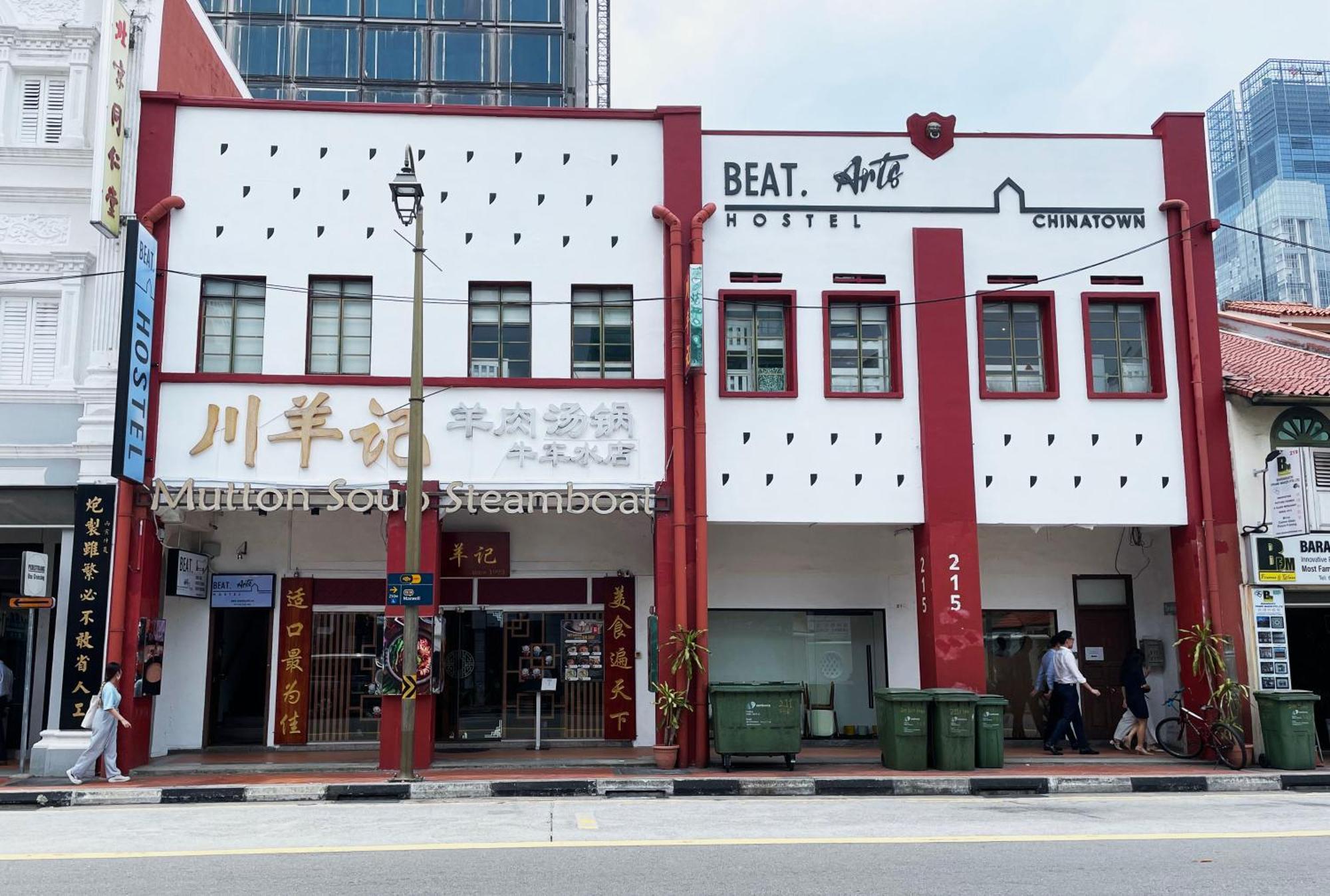 Beat Arts Hostel At Chinatown Singapore Exterior photo